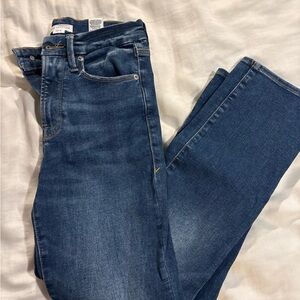 Good American Women's Boot Cut Jeans - Dark Blue